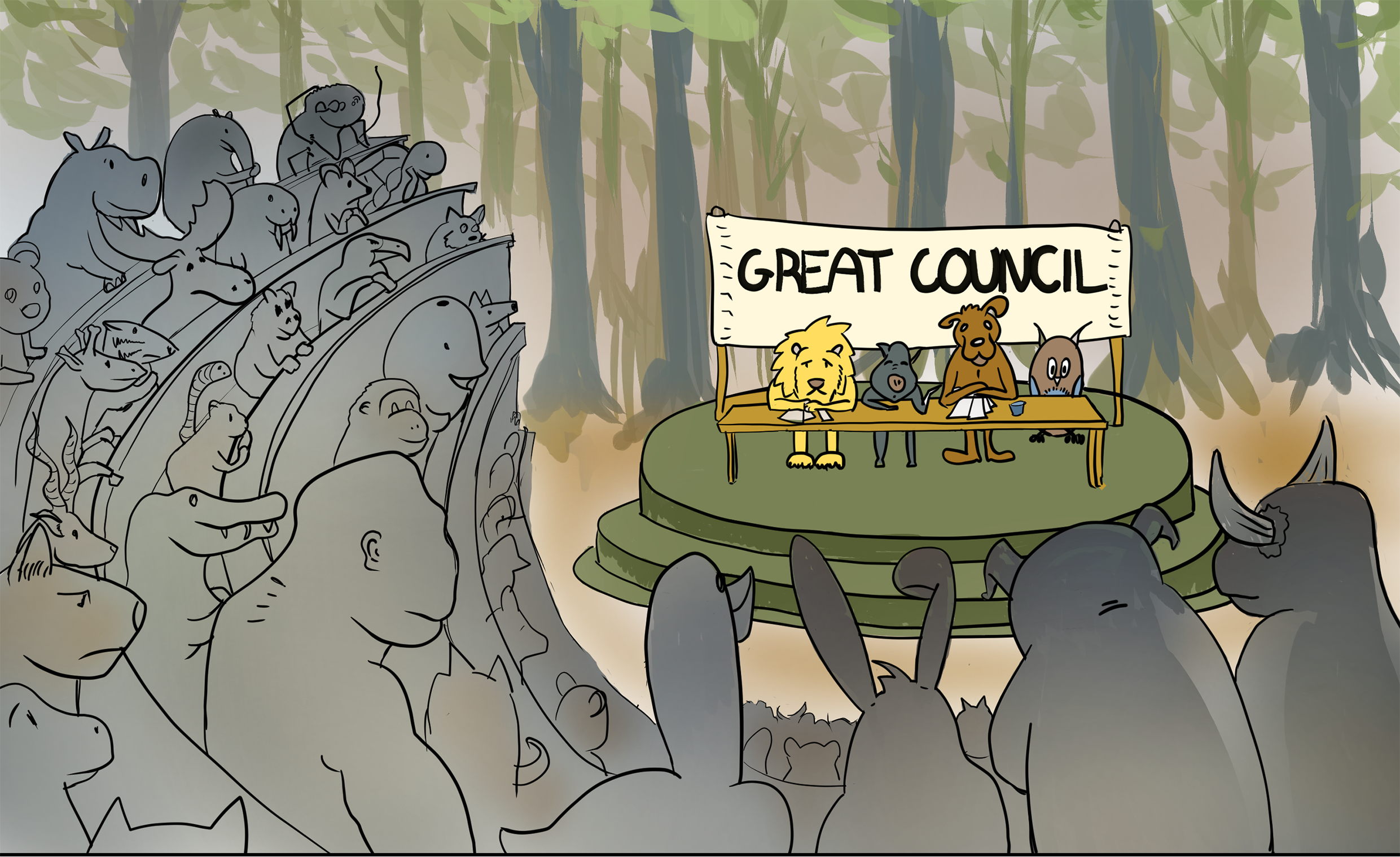 Open Animal Council in fullscreen